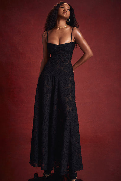 Paulette™ - Elegantes langes Kleid mit Korsett