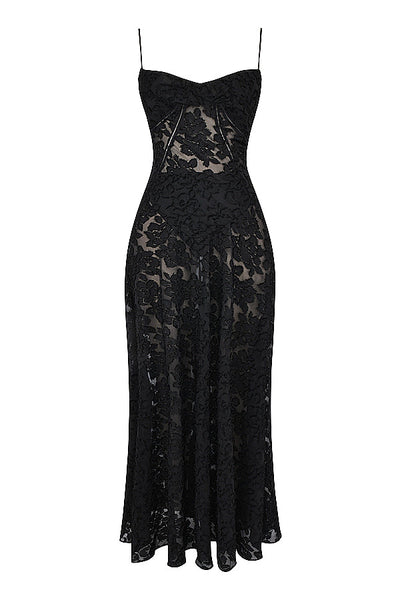 Paulette™ - Elegantes langes Kleid mit Korsett