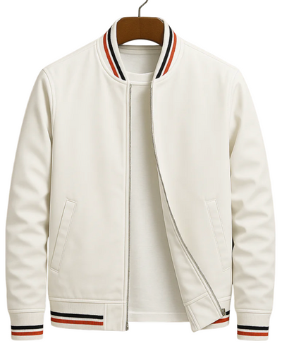 Tom | Elegante Bomberjacke mit Streifen