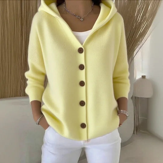 Philomene – Kapuzencardigan aus weicher Baumwolle