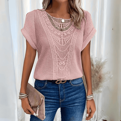 LISELOTTE - ELEGANTE BLUSE IM IBIZA-STIL
