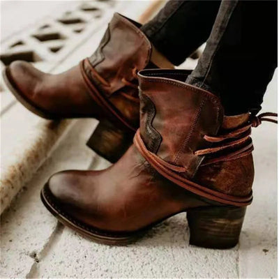 Elena™ - Weinlese Western Laarzen