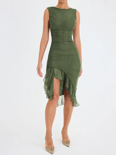 Nancy™ - Elegantes Midi-Kleid
