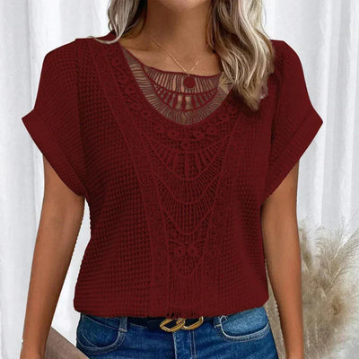 LISELOTTE - ELEGANTE BLUSE IM IBIZA-STIL