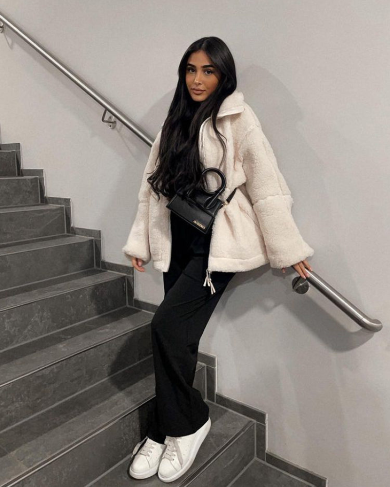 Evi | Warmer und stilvoller Damenmantel