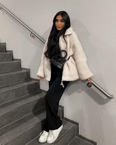 Evi | Warmer und stilvoller Damenmantel