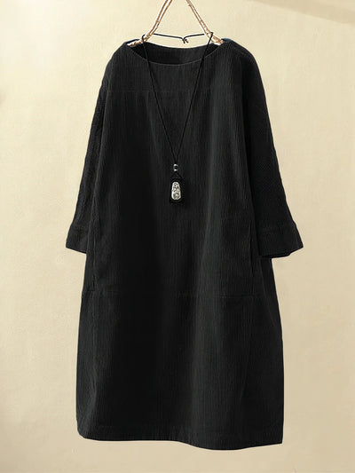 Bella - Elegantes Herbstkleid