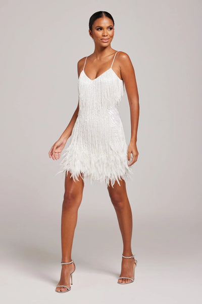Brielle™ – Feder-Minikleid