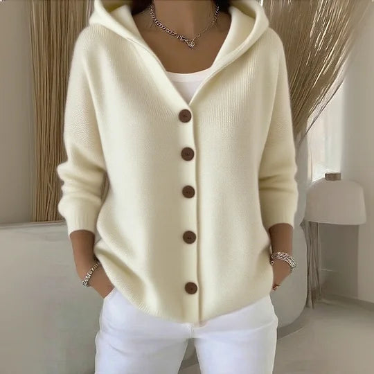Philomene – Kapuzencardigan aus weicher Baumwolle