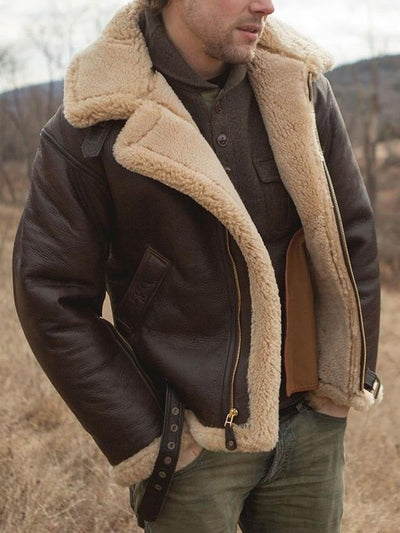 Sav | Warme Lederjacke