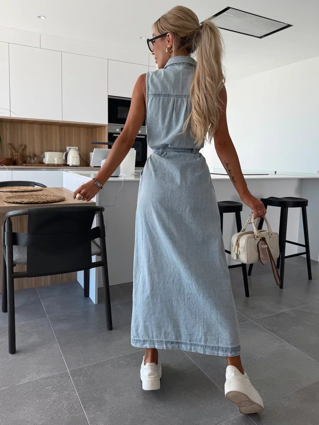 Giselle™ - Maxi-Jeanskleid