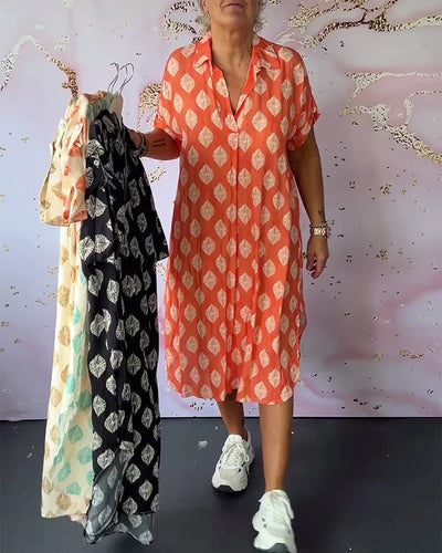 Katherina™ – Zeitloses V-Ausschnitt-Kleid für mühelosen Stil