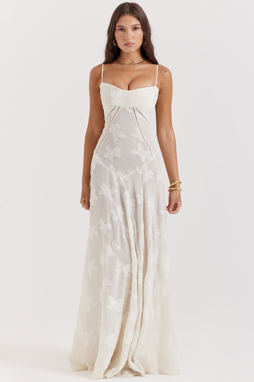 Paulette™ - Elegantes langes Kleid mit Korsett
