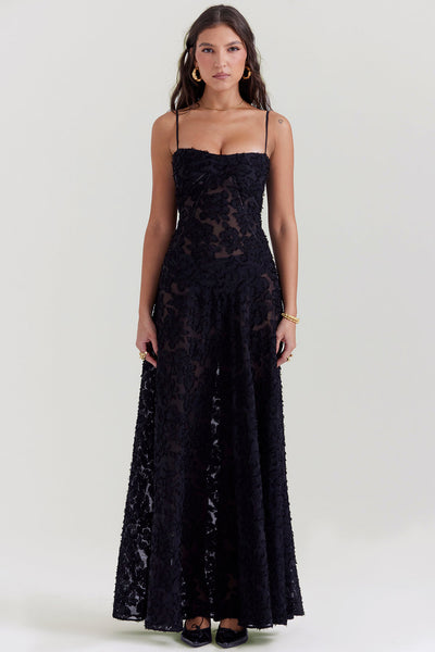 Paulette™ - Elegantes langes Kleid mit Korsett