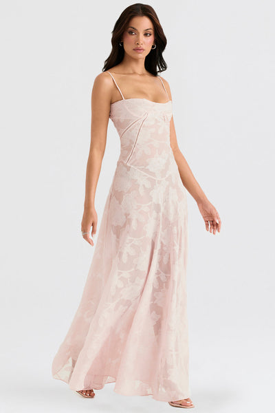 Paulette™ - Elegantes langes Kleid mit Korsett