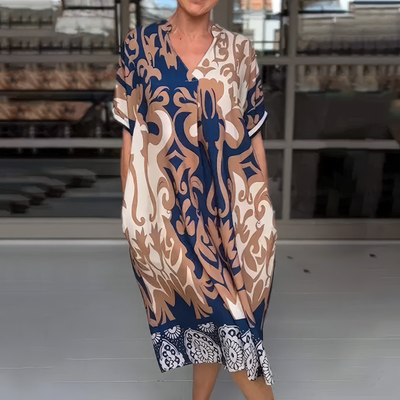 Amelia™ - Elegante Boho Kleid mit schmeichelhaften Details für den Bauch